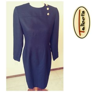 NWT TALBOTS WOOL DRESS 8p